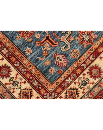 Tappeto Kazak Fine Pakistan marrone giallo 120x175