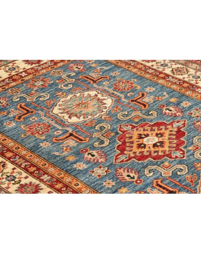 Tappeto Kazak Fine Pakistan marrone giallo 120x175