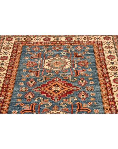 Tappeto Kazak Fine Pakistan marrone giallo 120x175