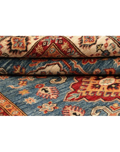 Tappeto Kazak Fine Pakistan marrone giallo 120x175