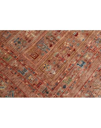 Tappeto Rubin Pakistan rosso 249x312