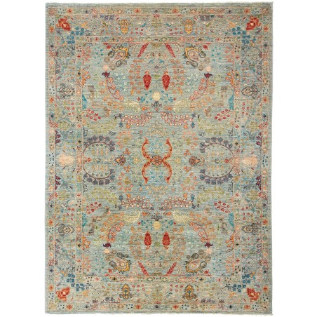 Tappeto Shahi Fine Pakistan azzurro 168x230
