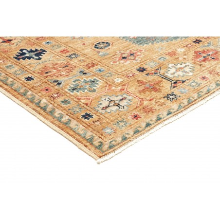 Tappeto Kazak Fine Pakistan marrone bianco 124x185