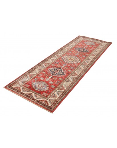 Tappeto Kazak Fine Pakistan marrone giallo 88x240