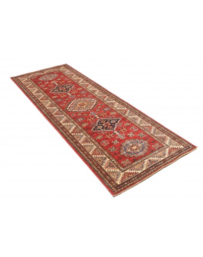 Tappeto Kazak Fine Pakistan marrone giallo 88x240