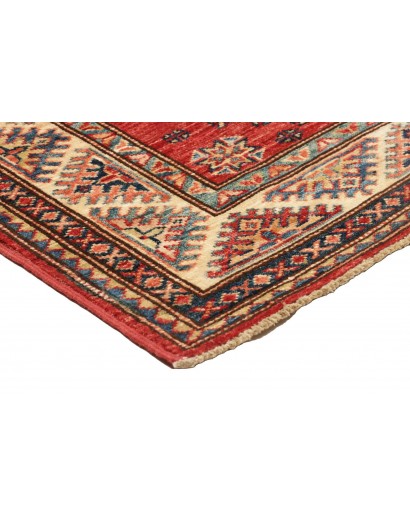 Tappeto Kazak Fine Pakistan marrone giallo 88x240