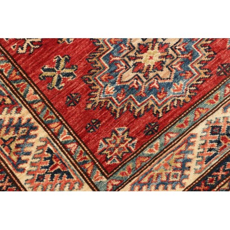 Tappeto Kazak Fine Pakistan marrone giallo 88x240