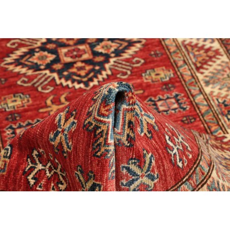 Tappeto Kazak Fine Pakistan marrone giallo 88x240