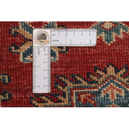 Tappeto Kazak Fine Pakistan marrone giallo 88x240