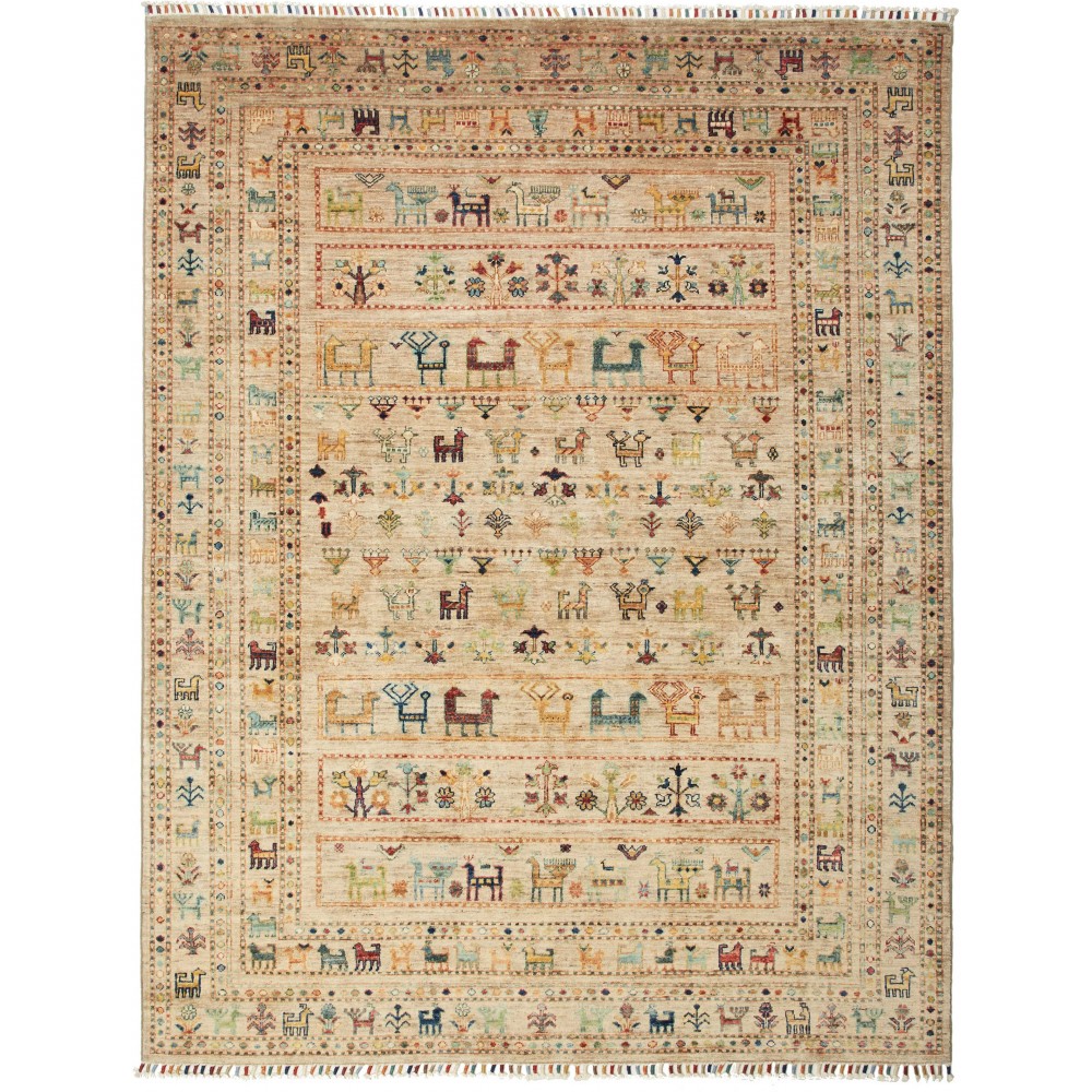 Tappeto Rubin Pakistan marrone 173x221 Tappeto Rubin Pakistan marrone 173x221