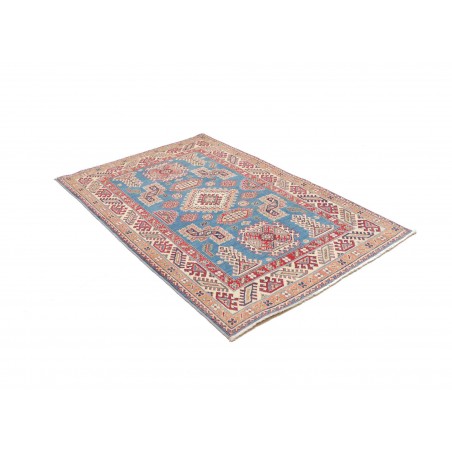 Tappeto Kazak Afghanistan beige grigio 125x182