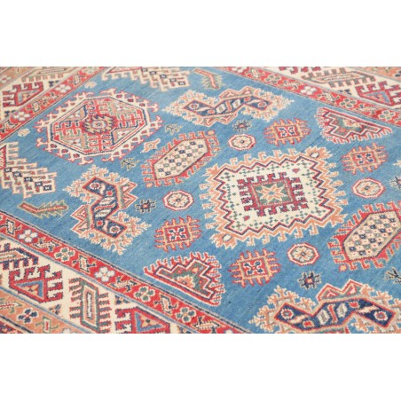Tappeto Kazak Afghanistan beige grigio 125x182