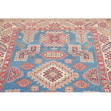 Tappeto Kazak Afghanistan beige grigio 125x182