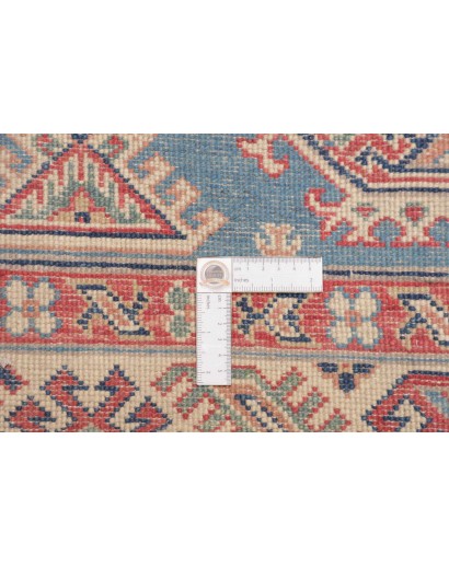 Tappeto Kazak Afghanistan beige grigio 125x182