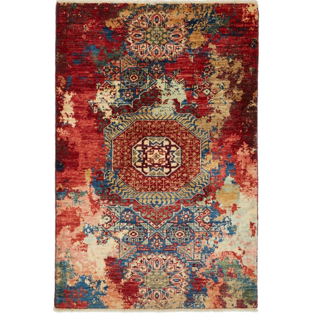 Tappeto Mona Pakistan marrone 79x120