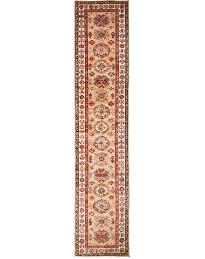 Tappeto Kazak Fine Pakistan marrone 86x405