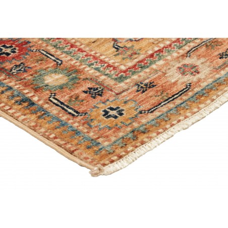 Tappeto Kazak Fine Pakistan marrone verde 82x119