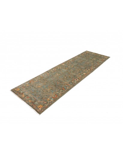 Tappeto Zigler Fine Pakistan bianco grigio 80x249