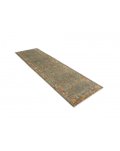 Tappeto Zigler Fine Pakistan bianco grigio 80x249