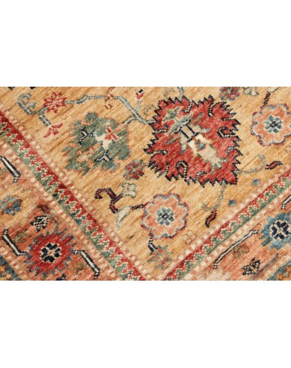 Tappeto Kazak Fine Pakistan marrone verde 82x119