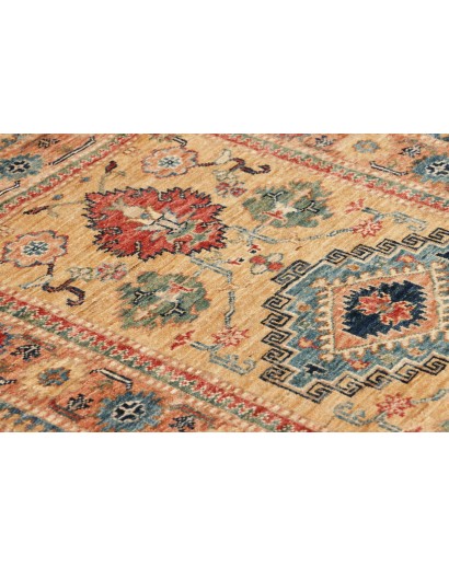 Tappeto Kazak Fine Pakistan marrone verde 82x119