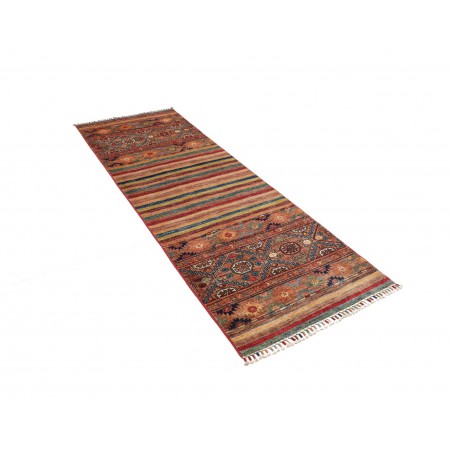 Tappeto Samarkand Pakistan marrone grigio 81x232
