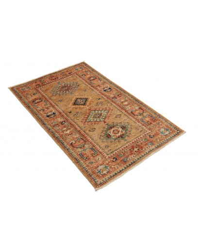 Tappeto Kazak Fine Pakistan arancione 80x131
