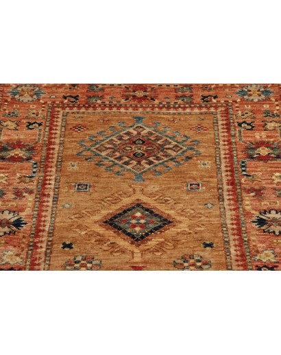 Tappeto Kazak Fine Pakistan arancione 80x131
