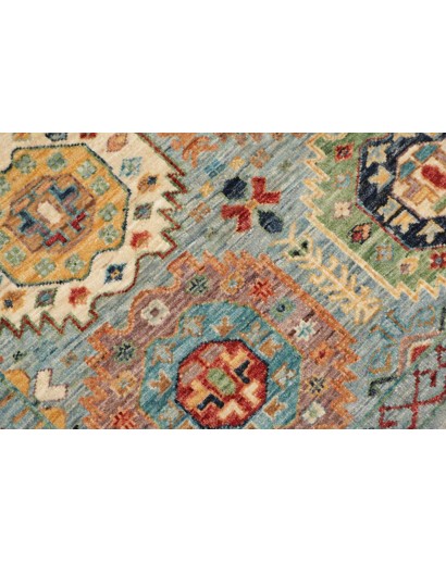 Tappeto Tribal Pakistan marrone grigio 82x240
