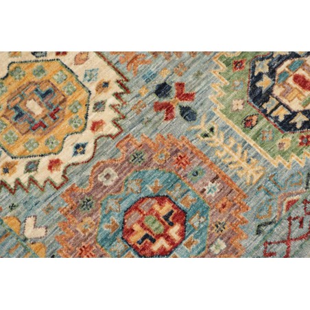 Tappeto Tribal Pakistan marrone grigio 82x240