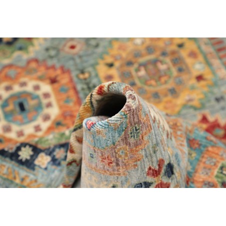 Tappeto Tribal Pakistan marrone grigio 82x240
