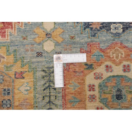 Tappeto Tribal Pakistan marrone grigio 82x240