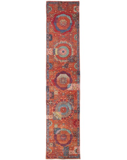 Tappeto Mamlouk Pakistan marrone beige 86x402