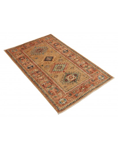 Tappeto Kazak Fine Pakistan arancione 80x130