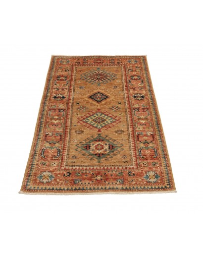 Tappeto Kazak Fine Pakistan arancione 80x130