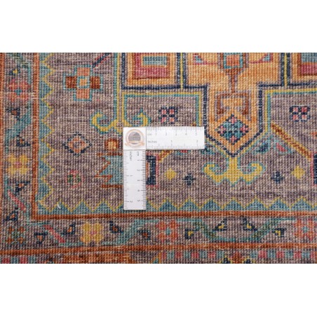 Tappeto Tribal Pakistan marrone grigio 80x260