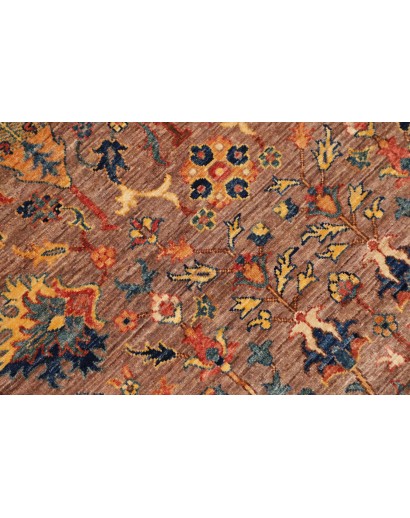 Tappeto Shahi Fine Pakistan marrone grigio 79x301