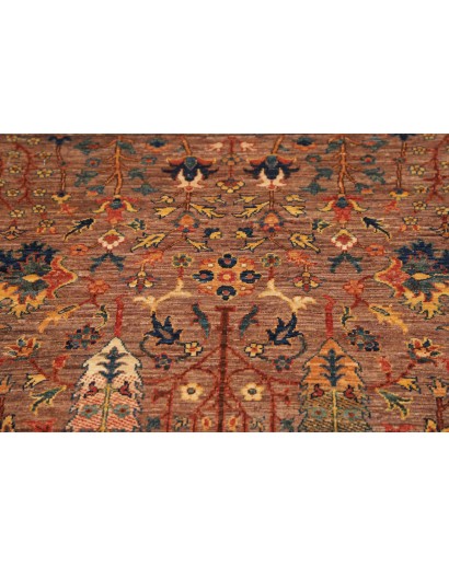 Tappeto Shahi Fine Pakistan marrone grigio 79x301