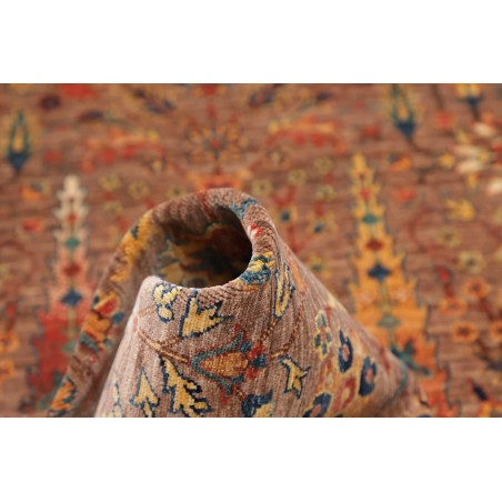 Tappeto Shahi Fine Pakistan marrone grigio 79x301