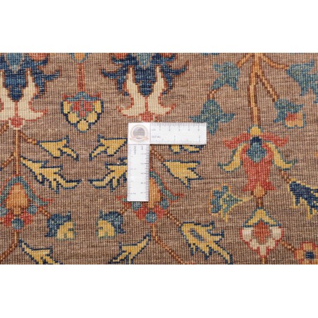 Tappeto Shahi Fine Pakistan marrone grigio 79x301