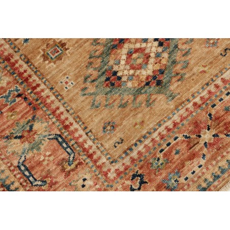 Tappeto Kazak Fine Pakistan marrone bianco 79x129