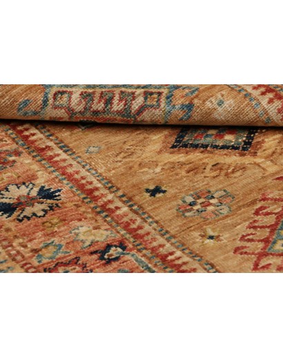 Tappeto Kazak Fine Pakistan marrone bianco 79x129