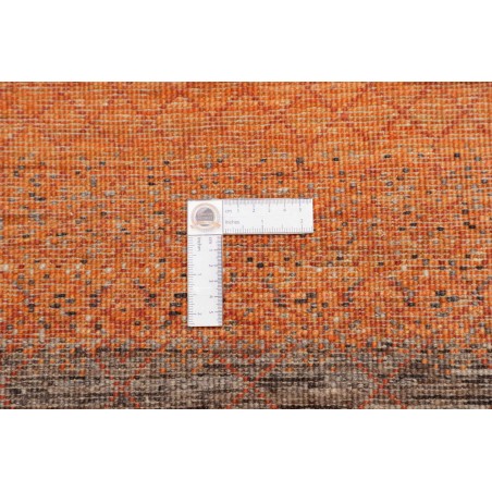 Tappeto Royal Gabbeh Pakistan marrone verde 77x249