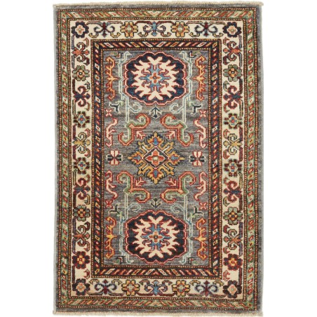 Tappeto Kazak Fine Pakistan azzurro marrone 64x87