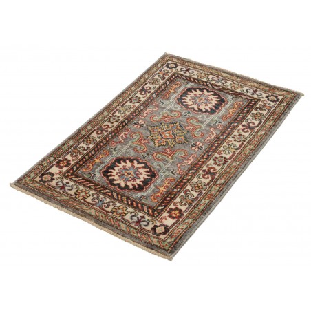 Tappeto Kazak Fine Pakistan azzurro marrone 64x87