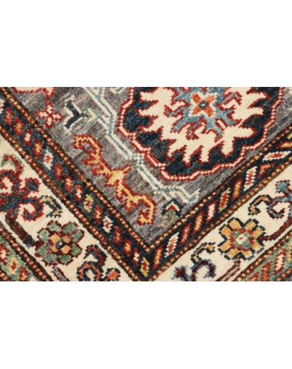 Tappeto Kazak Fine Pakistan azzurro marrone 64x87