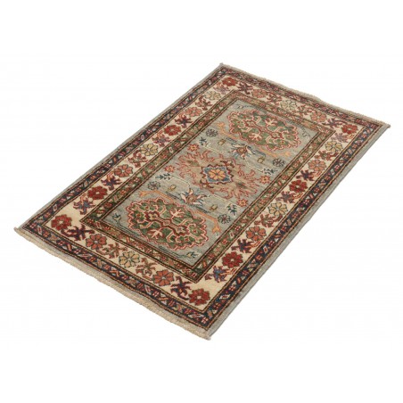 Tappeto Kazak Fine Pakistan azzurro beige 63x95