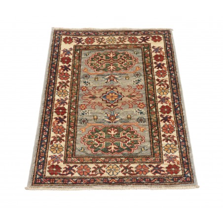 Tappeto Kazak Fine Pakistan azzurro beige 63x95