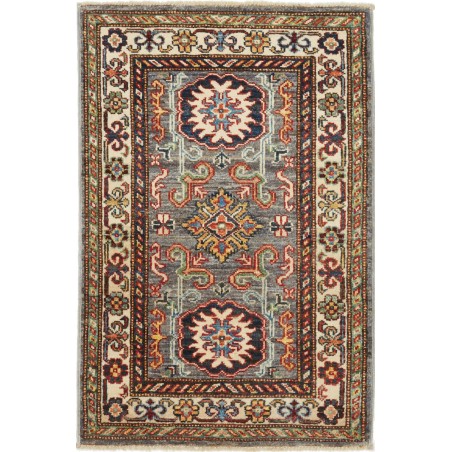 Tappeto Kazak Fine Pakistan azzurro marrone 62x92