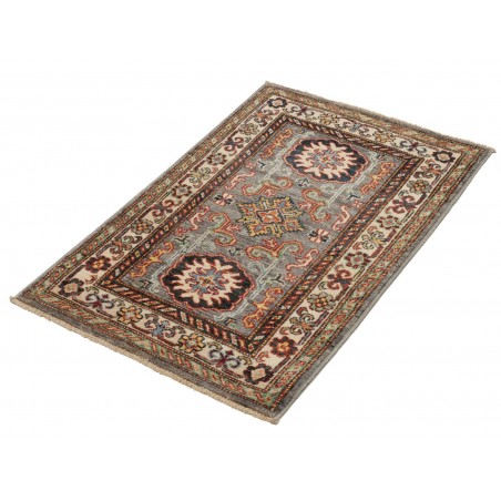 Tappeto Kazak Fine Pakistan azzurro marrone 62x92